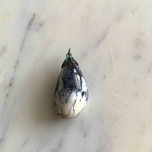 3/$25 ⭐️ Vintage Blue Sodalite Polished Stone Pendant